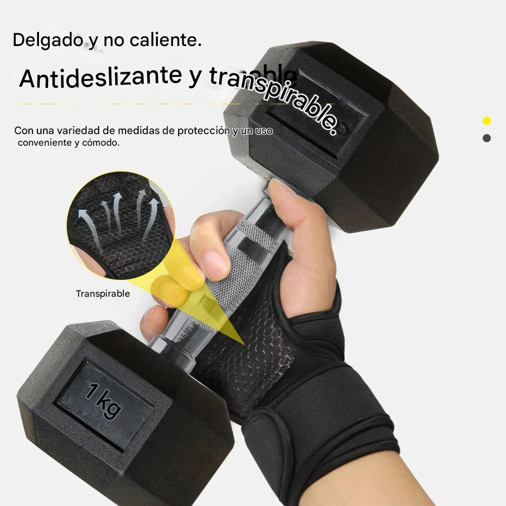 Guantes unisex con protección muñecas