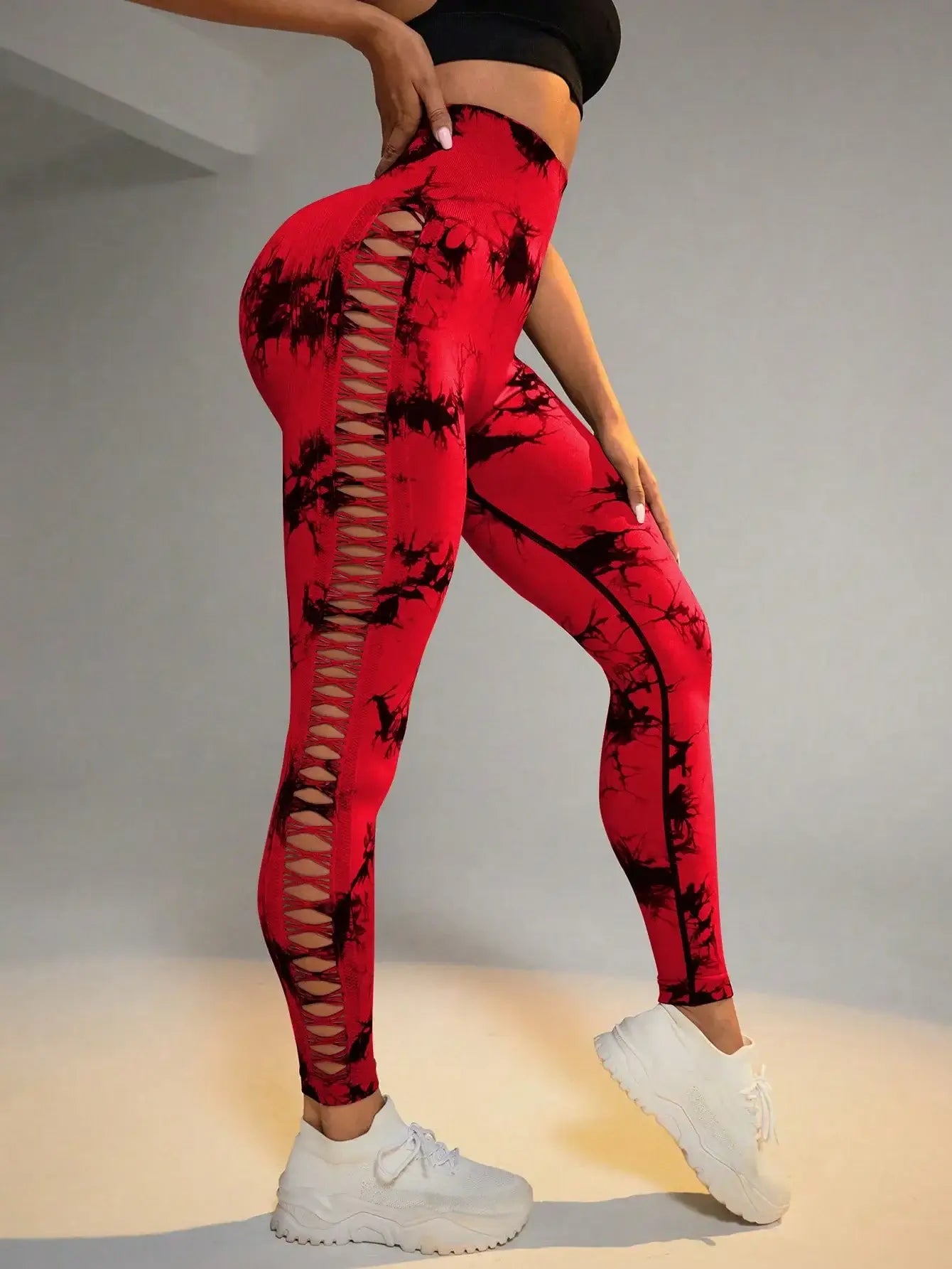 Leggings sin costuras Tie Dye para mujer.