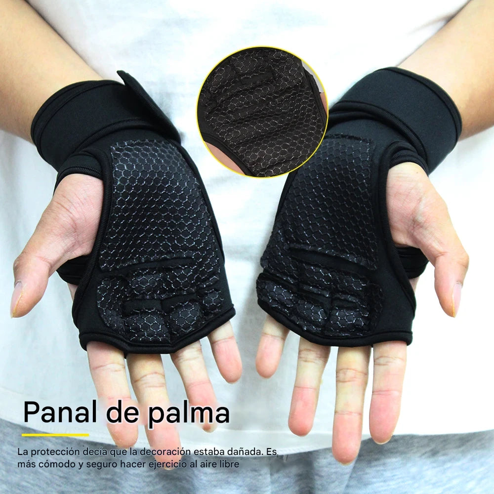 Guantes unisex con protección muñecas