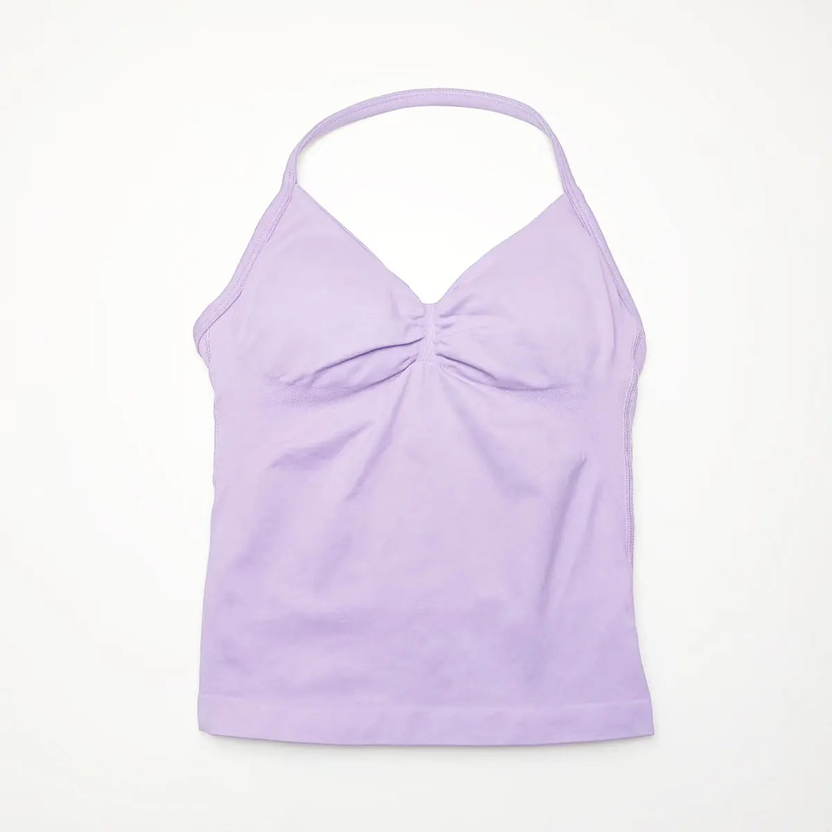 Top deportivo para mujer con tirantes largos, espalda abierta.