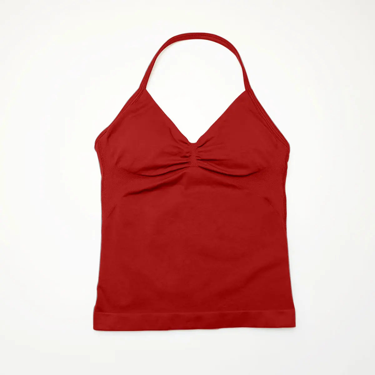 Top deportivo para mujer con tirantes largos, espalda abierta.