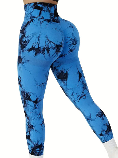 Leggins  fitness  elásticos de cintura alta y sin costuras para mujer