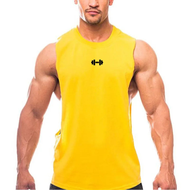 Camiseta sin mangas hombre