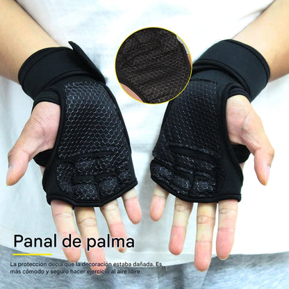 Guantes unisex con protección muñecas