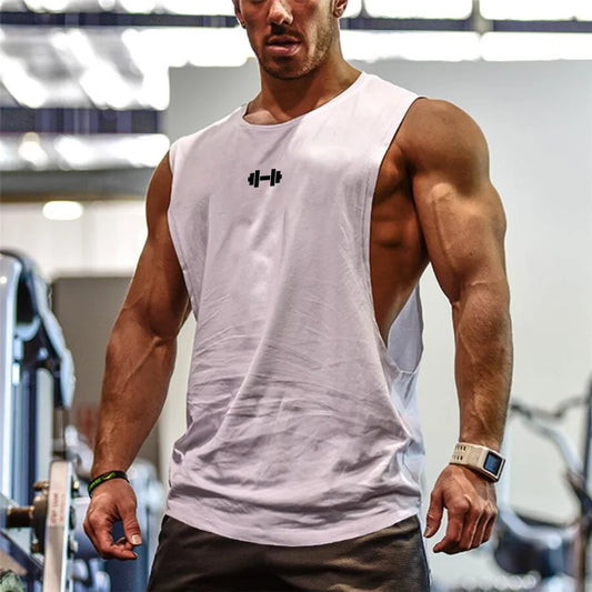 Camiseta sin mangas hombre
